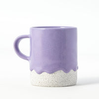 Drippy Pots Cylinder Mug — Handmade Ceramic (10 oz)