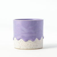 Drippy Pots Squat Cylinder — Handmade Ceramic (12 oz)