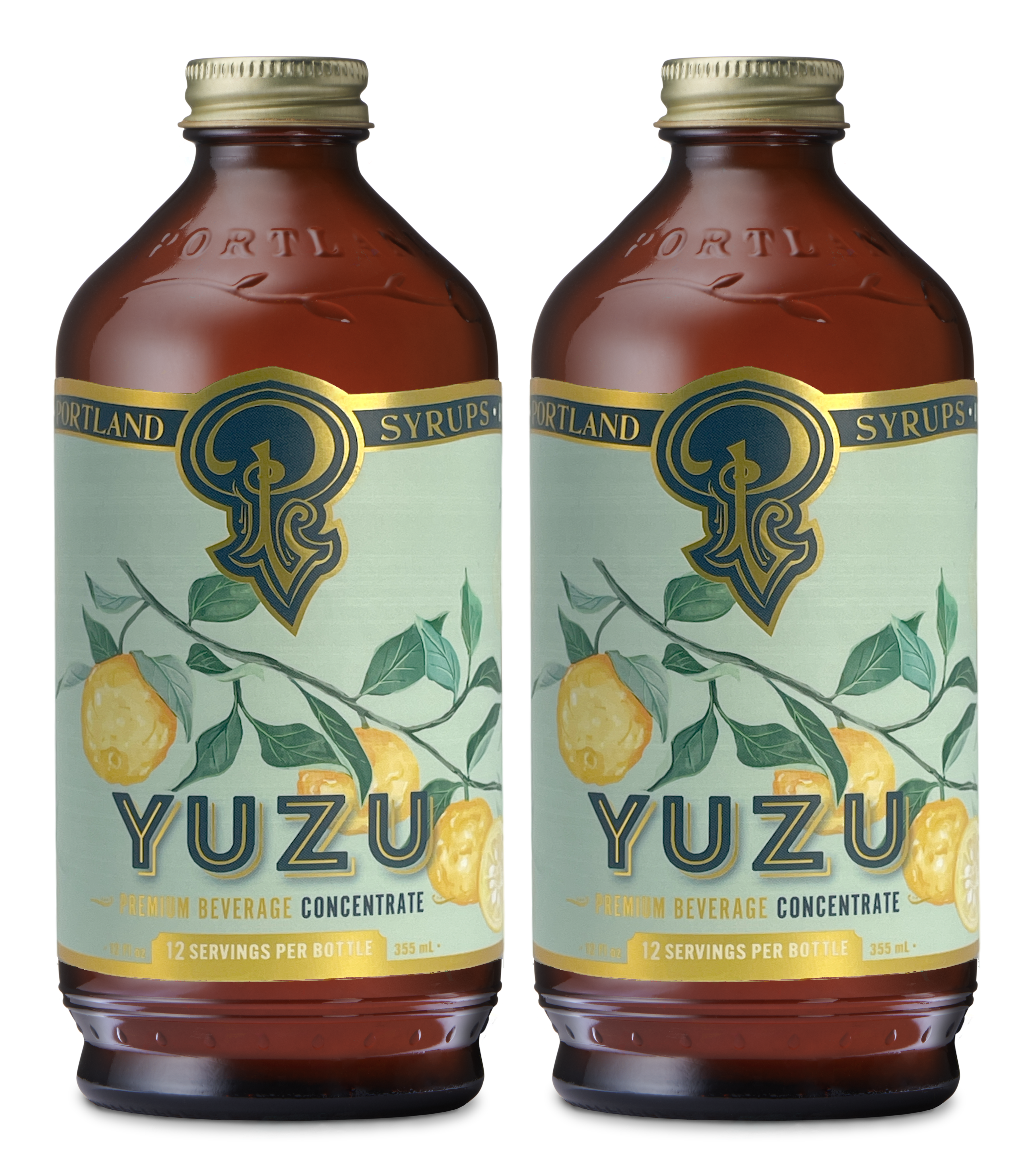 Yuzu Syrup two-pack