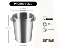 Artizan Espresso Dosing Cup (51 / 53 / 58 mm)