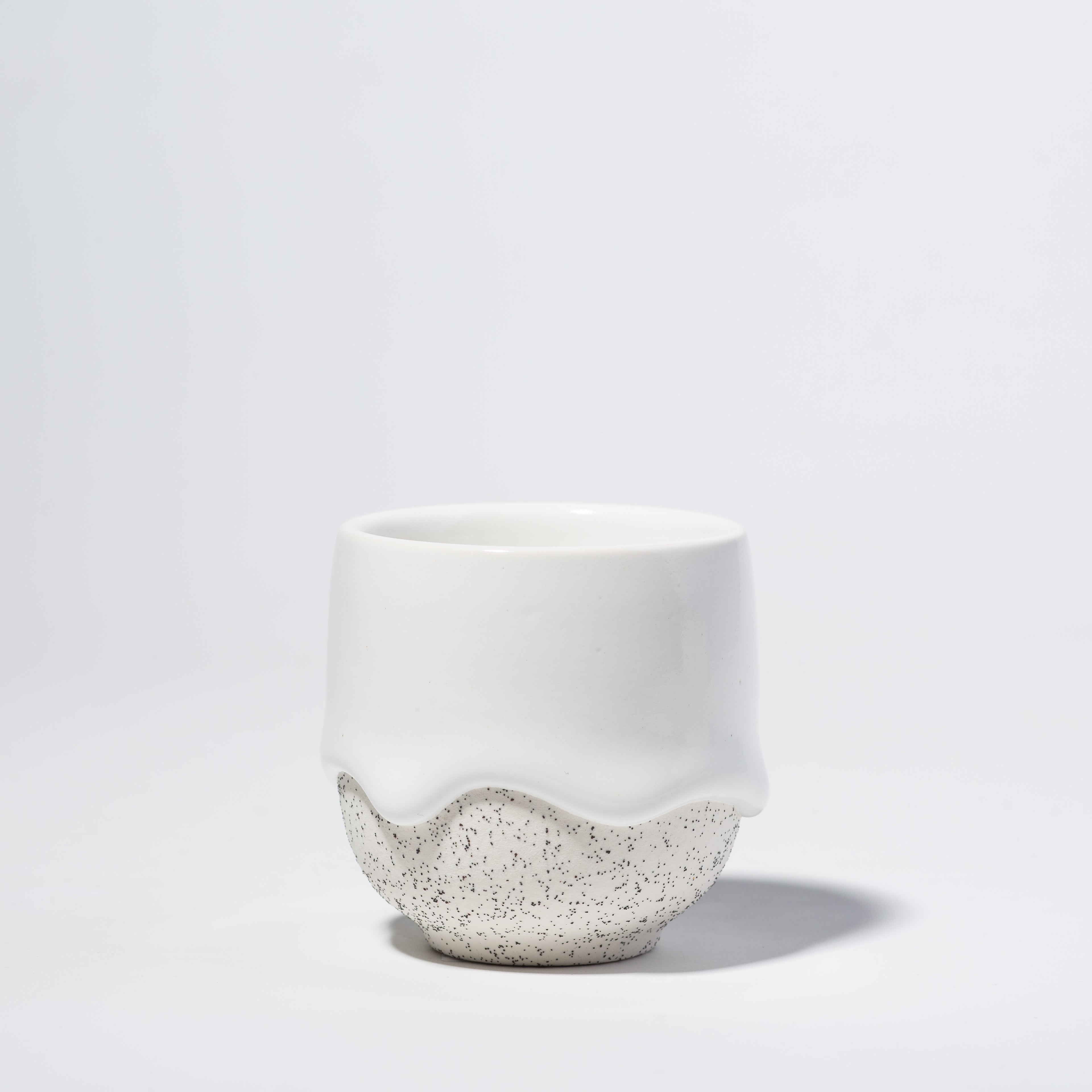 Drippy Pots Espresso Cup — Handmade Ceramic (3 oz)