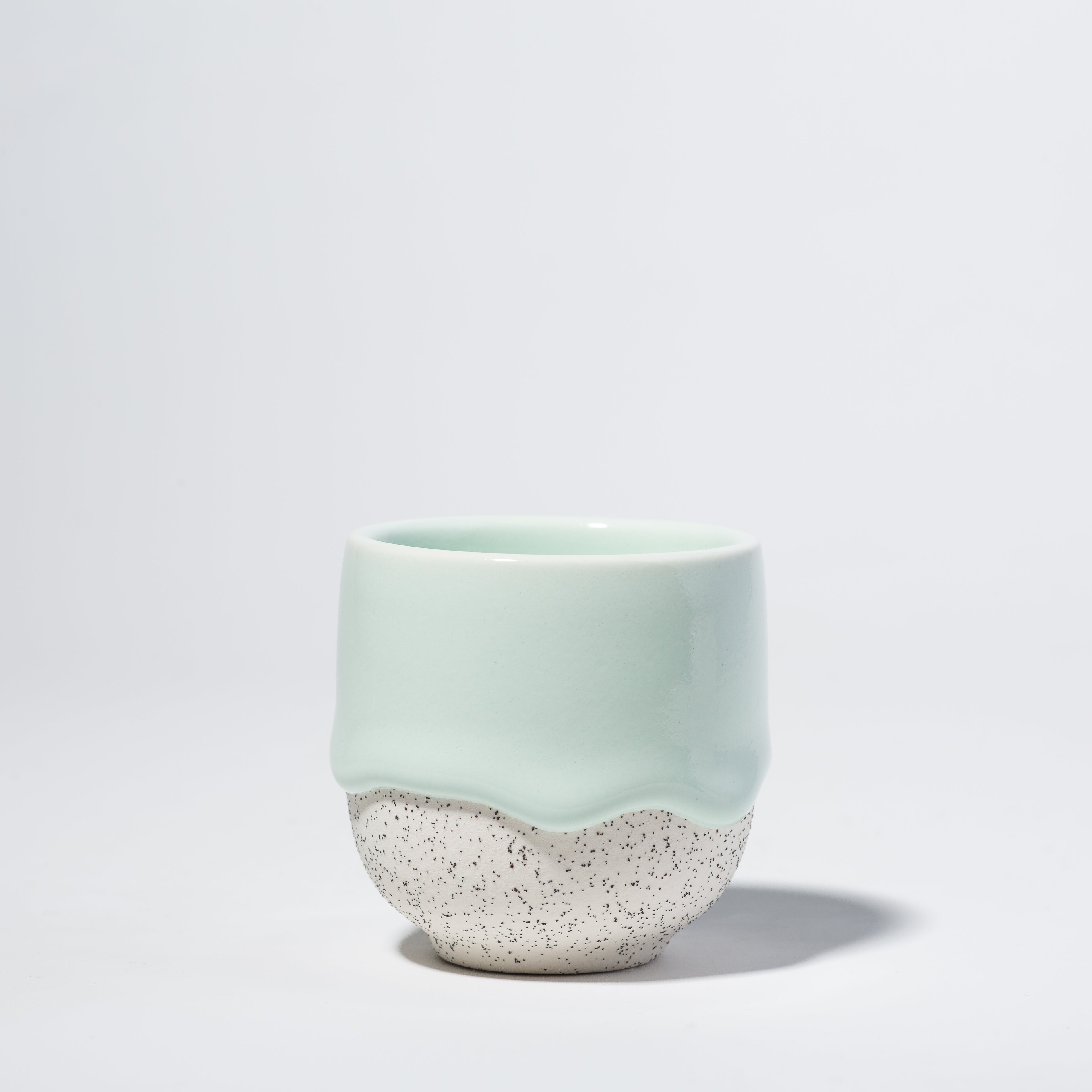 Drippy Pots Espresso Cup — Handmade Ceramic (3 oz)
