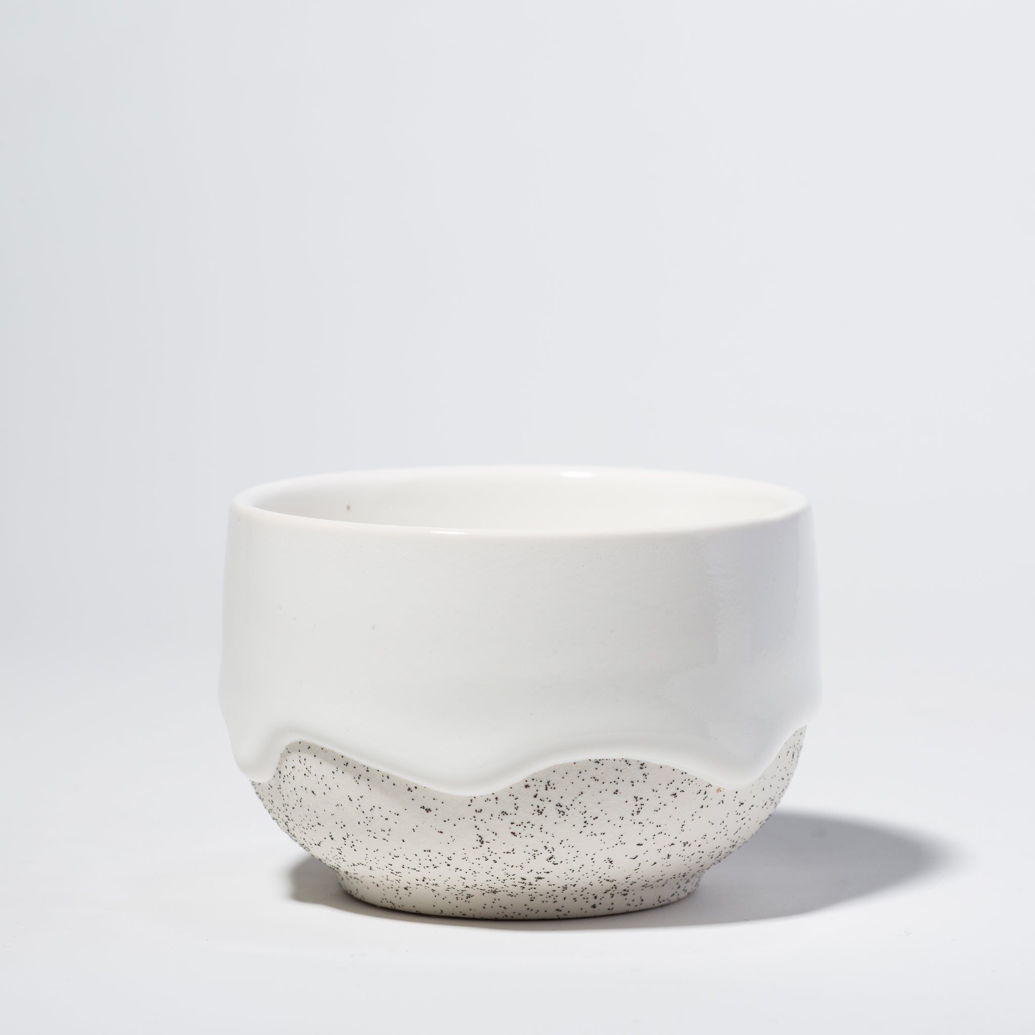 Drippy Pots Capp Cup — Handmade Ceramic (6–8 oz)