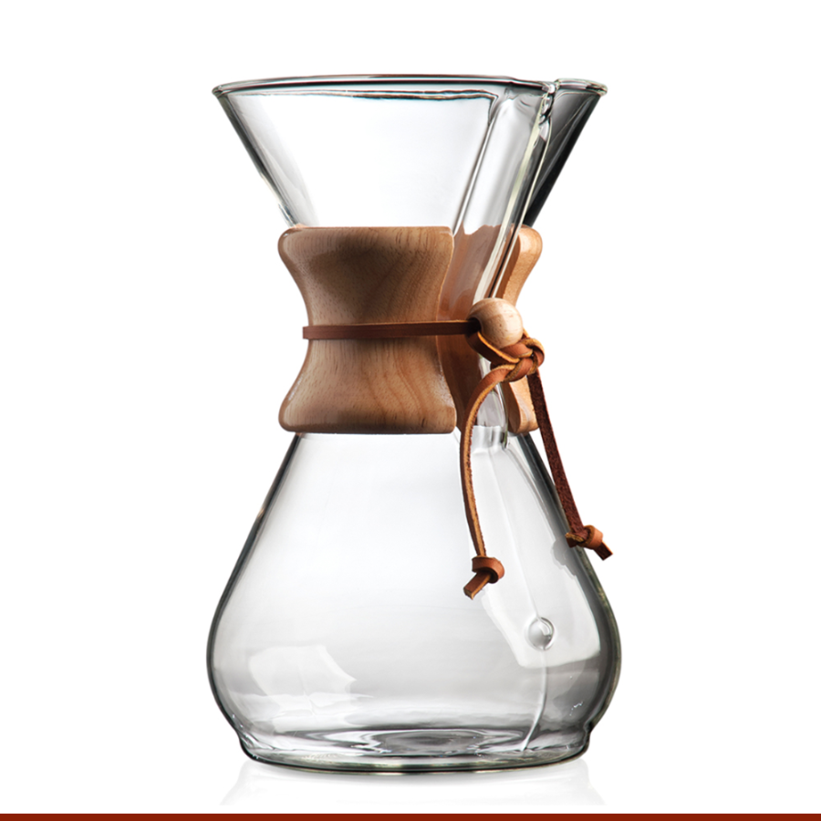 Chemex Classic Coffeemaker (3 / 6 / 8 / 10 Cup)