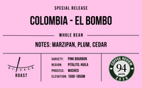 Colombia El Bombo Pink Bourbon