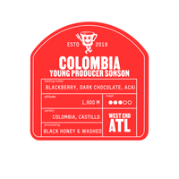 Colombia Sonson Black Honey single origin coffee from Portrait Coffee, image 3