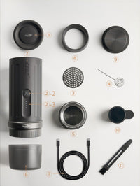 KAPO K2 / K2 Pro Portable Espresso Machine (51mm & 58mm)