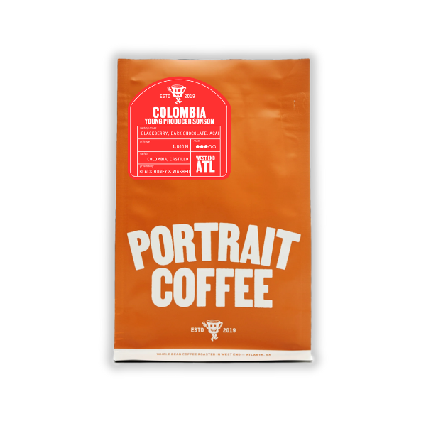 Colombia Sonson Black Honey single origin coffee from Portrait Coffee