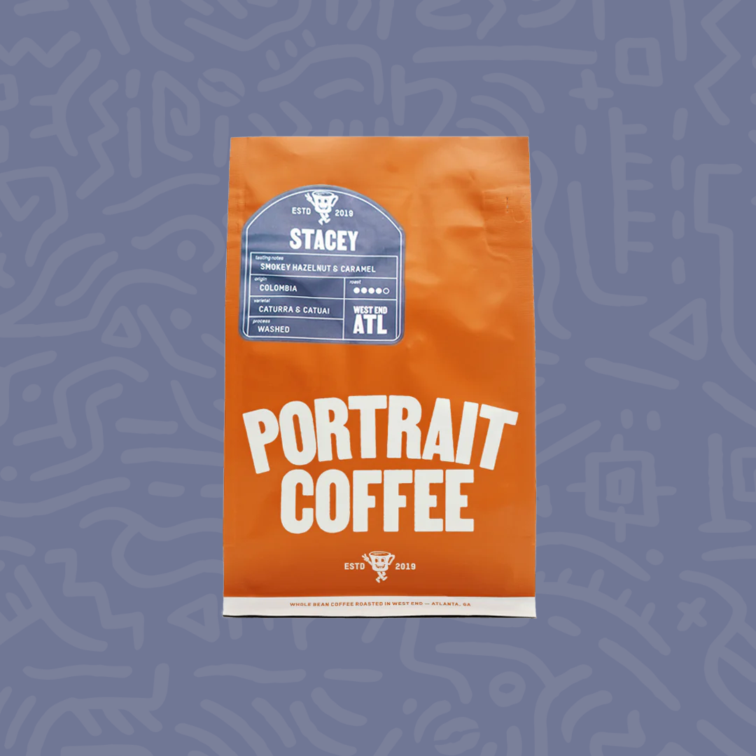 Stacey medium-dark roast Colombia Nariño coffee from Portrait Coffee