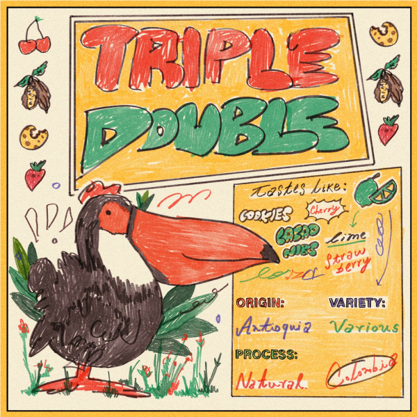 Triple Double natural process Colombia coffee from Portrait Coffee, image 2
