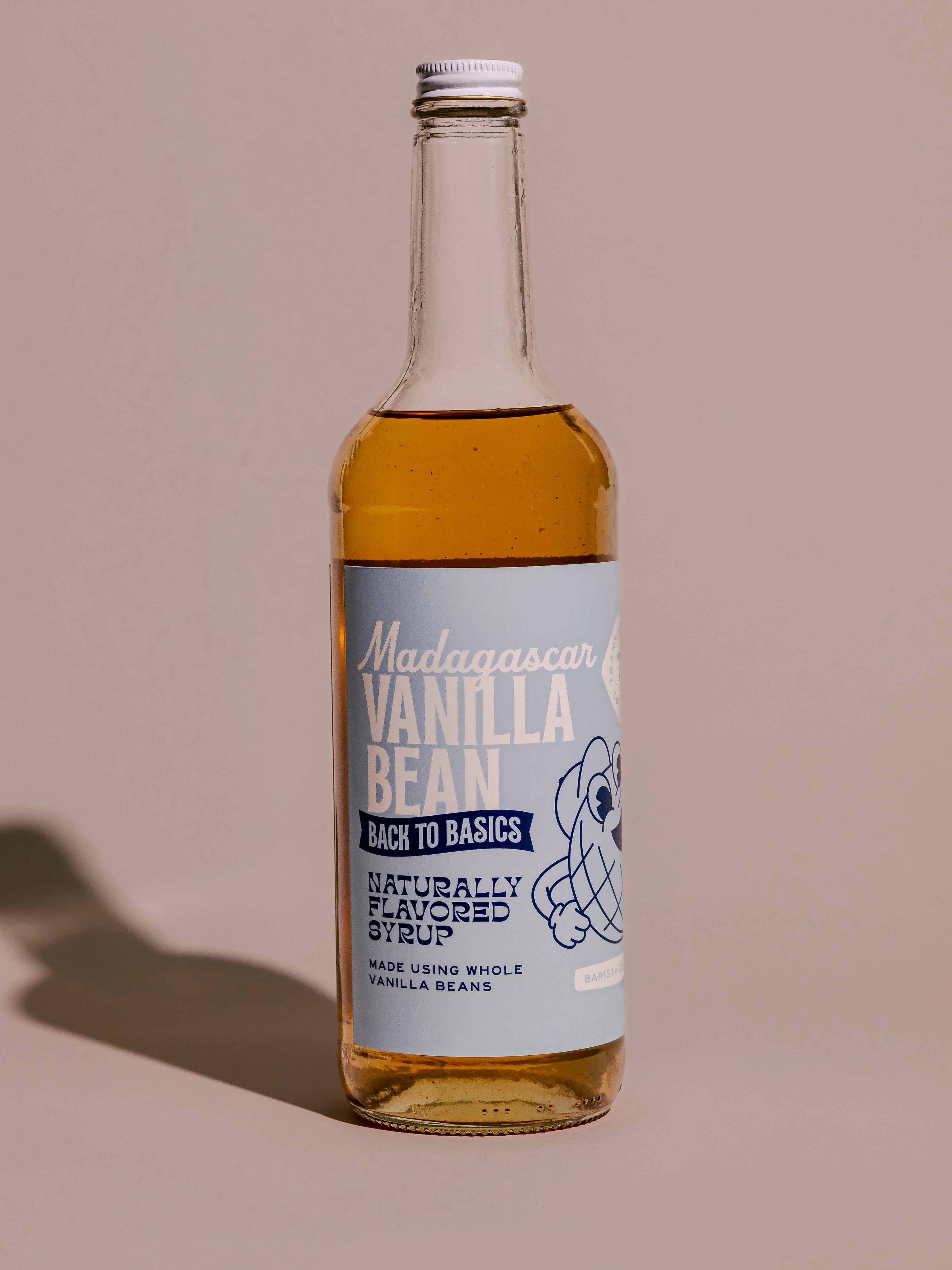 Madagascar Vanilla Bean Coffee Syrup — Barista Edition (750 ml)