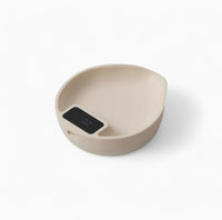 Electronic Walnut Coffee Scale With Leaf Shade